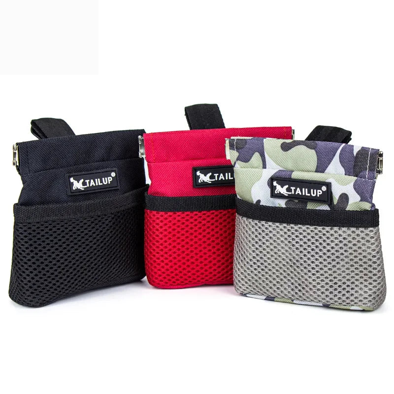Pet Dog Puppy Training Treat Snack Bait Pet Feed Pocket Pouch Obedience Agility Pouch Food Bag Pocket Snack Reward Waist Bag