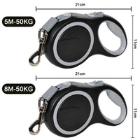 Long Strong Pet Leash for Large Dogs Durable Nylon Retractable Big Dog Walking Leash Leads Automatic Extending Dog Leash Rope