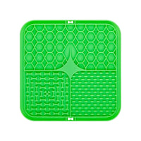 Pet Lick Silicone Mat Dogs Pet Slow Food Plate for Dog Bathing Distraction Silicone Dog Sucker Food Training Dog Feeder Supplies