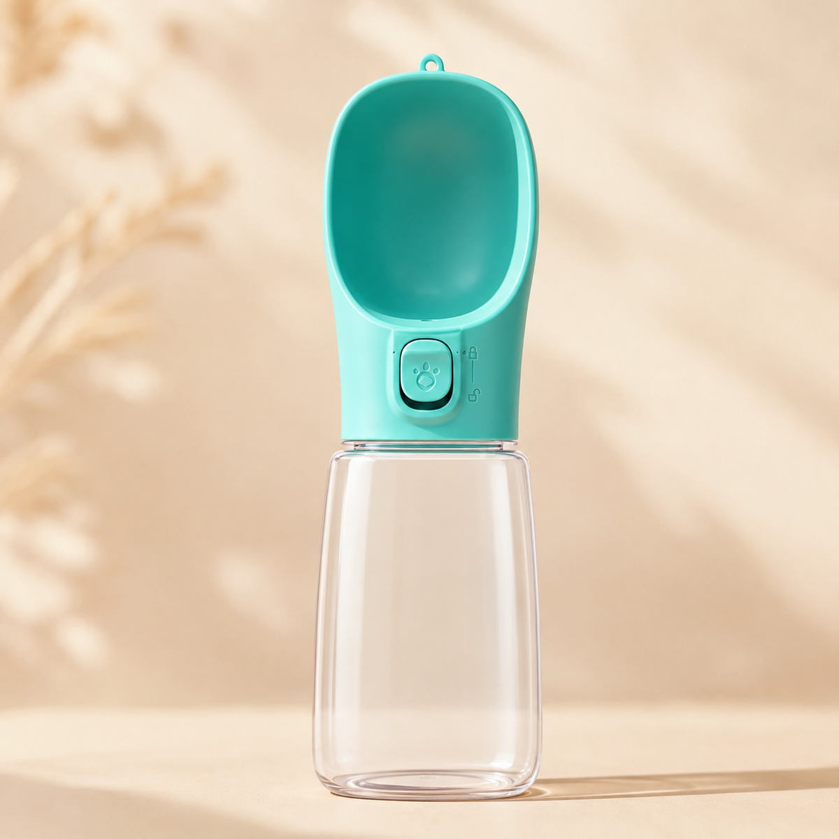 Portable Dog Water Bottle with Drinking Tray