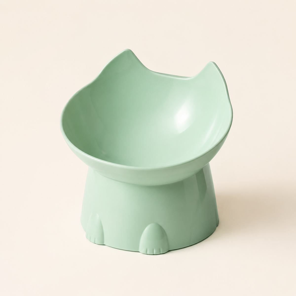 Raised & Tilted Cat Bowl
