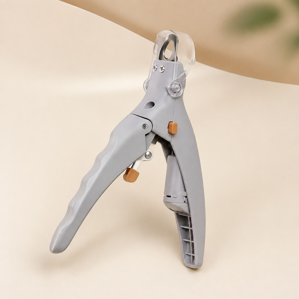 LED Pet Nail Clippers with 5× Magnifier