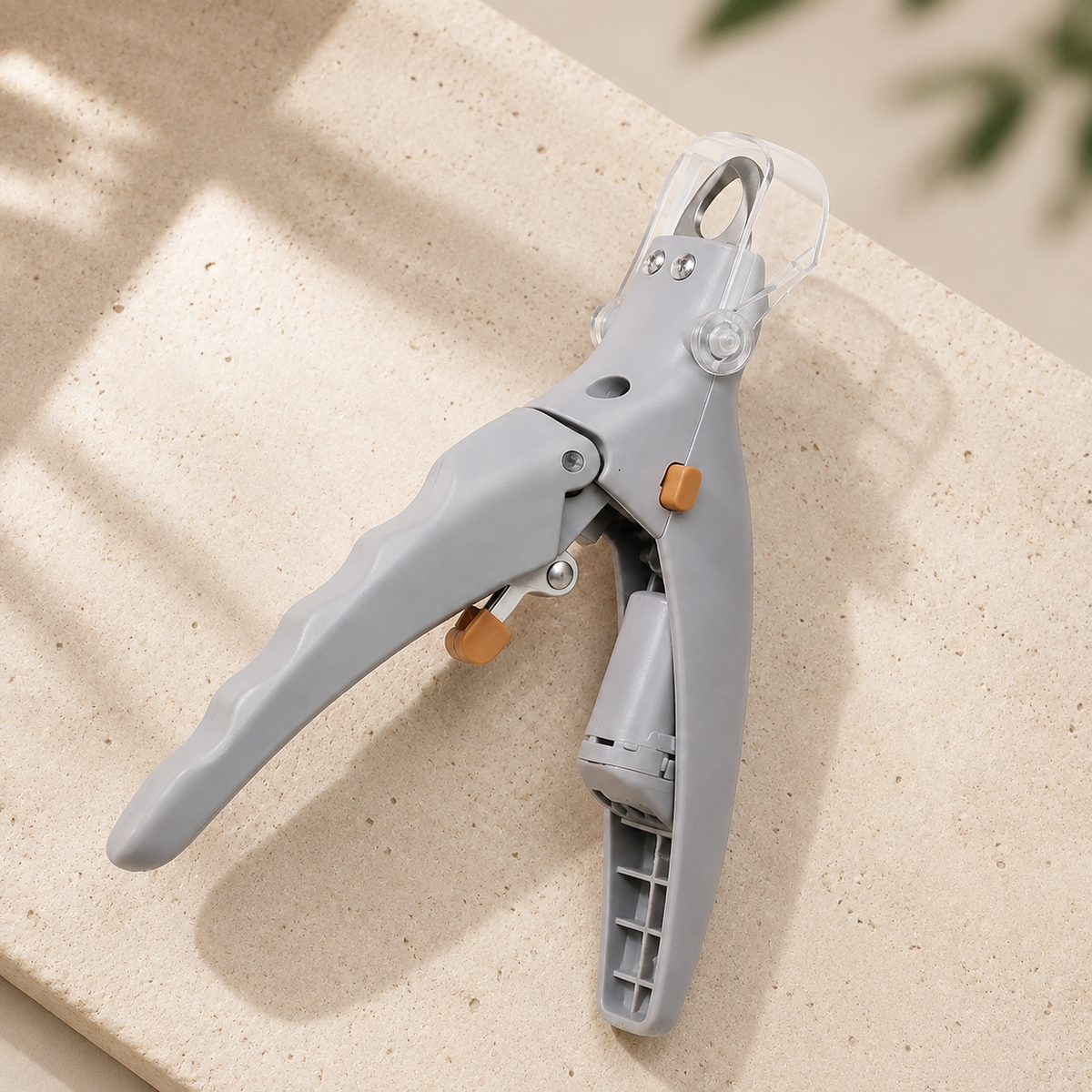 LED Pet Nail Clippers with 5× Magnifier