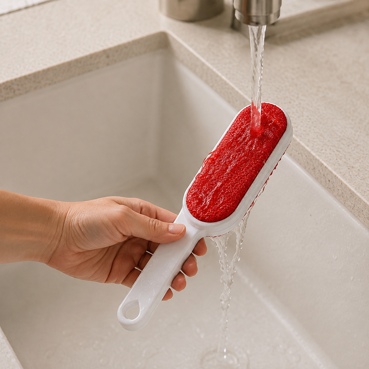 Reusable Double-Sided Pet Hair Remover Brush